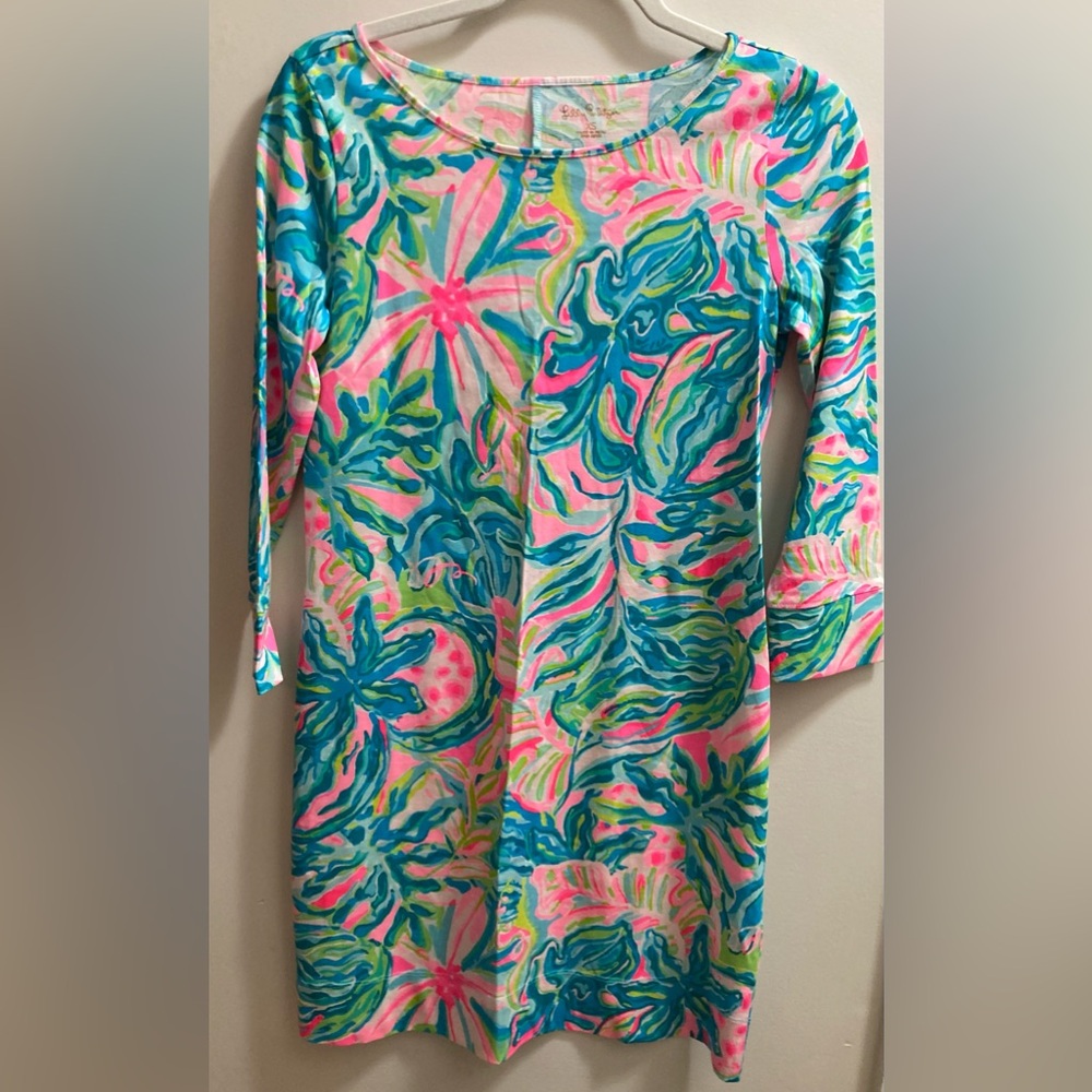 Lilly Pulitzer NWOT Marlowe Dress One In a Melon Size XS Pima Cotton